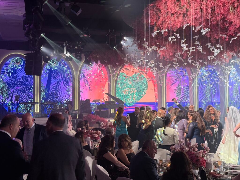 Bride & Groom Entry Concept in Dubai, UAE